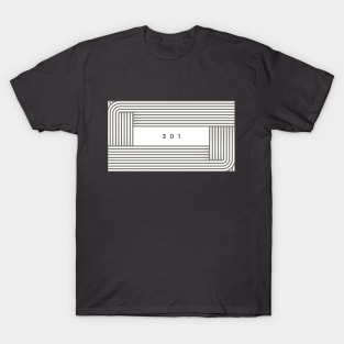 Line art abstract T-Shirt